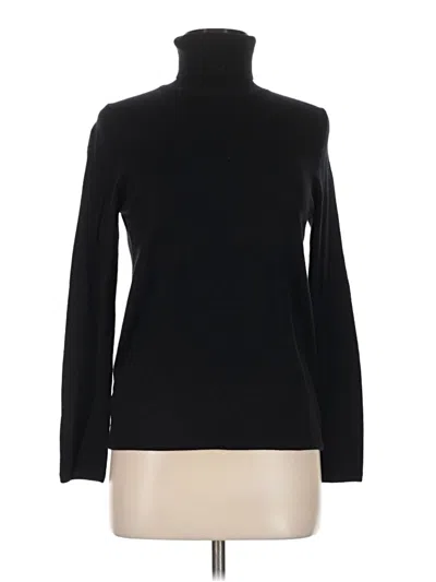 Pre-owned Ann Taylor Turtleneck Sweater In Black