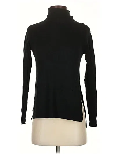Pre-owned Ann Taylor Turtleneck Sweater In Black