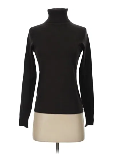 Pre-owned Ann Taylor Turtleneck Sweater In Black