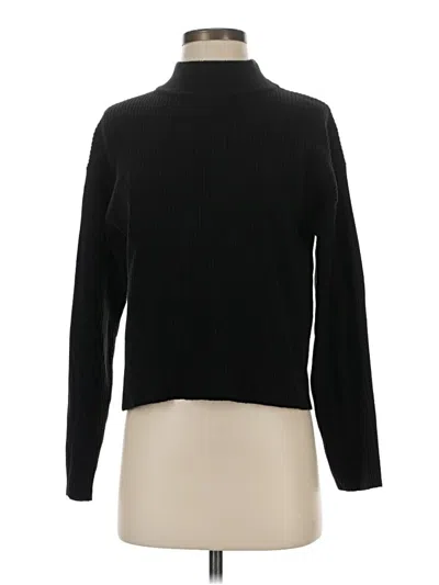 Pre-owned Ann Taylor Turtleneck Sweater In Black