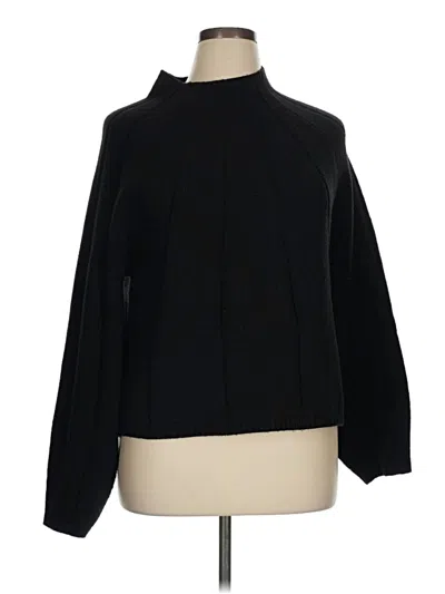 Pre-owned Ann Taylor Turtleneck Sweater In Black