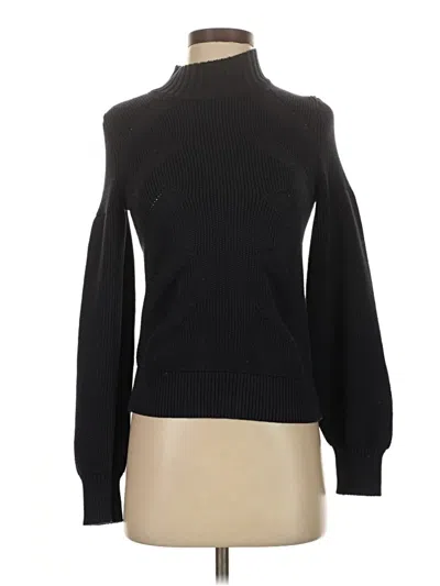 Pre-owned Ann Taylor Turtleneck Sweater In Black
