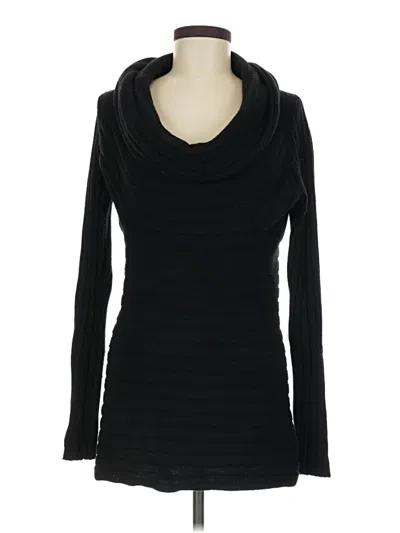 Pre-owned Ann Taylor Turtleneck Sweater In Black