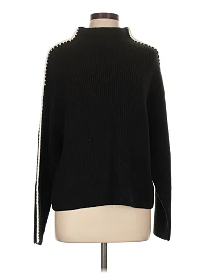 Pre-owned Ann Taylor Turtleneck Sweater In Black