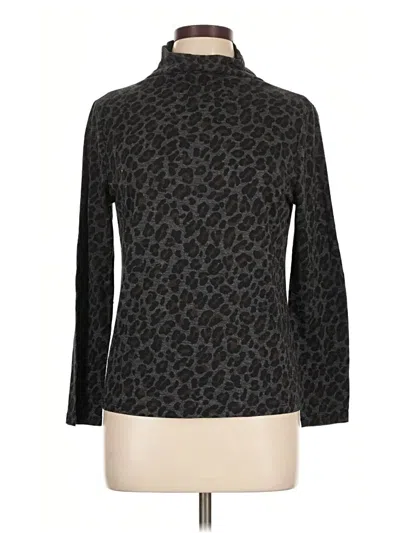 Pre-owned Ann Taylor Turtleneck Sweater In Black
