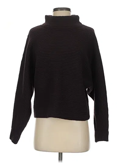 Pre-owned Ann Taylor Turtleneck Sweater In Black