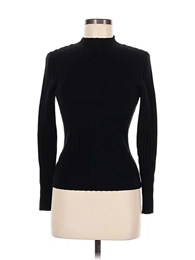 Pre-owned Ann Taylor Turtleneck Sweater In Black
