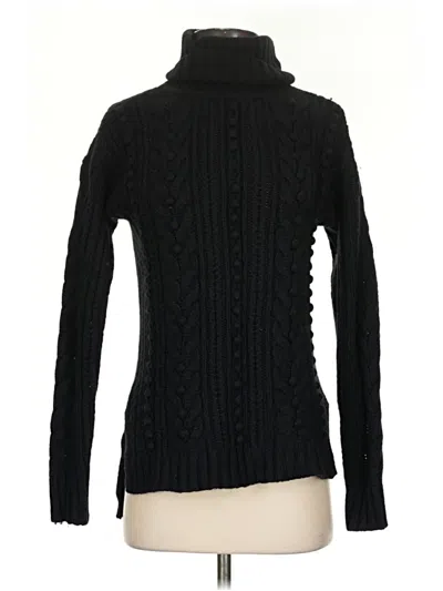 Pre-owned Ann Taylor Turtleneck Sweater In Black