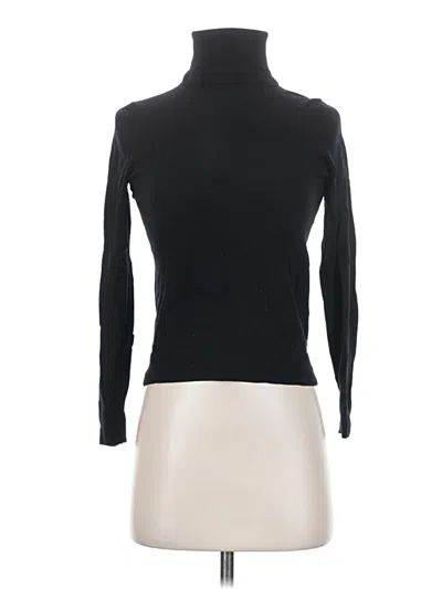 Pre-owned Ann Taylor Turtleneck Sweater In Black