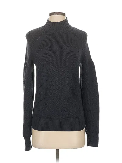 Pre-owned Ann Taylor Turtleneck Sweater In Blue