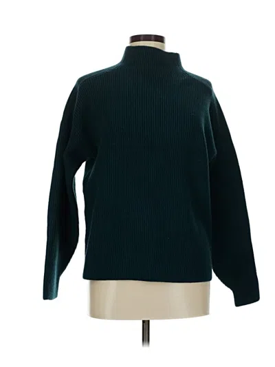 Pre-owned Ann Taylor Turtleneck Sweater In Blue