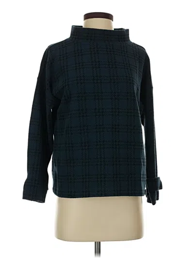 Pre-owned Ann Taylor Turtleneck Sweater In Blue