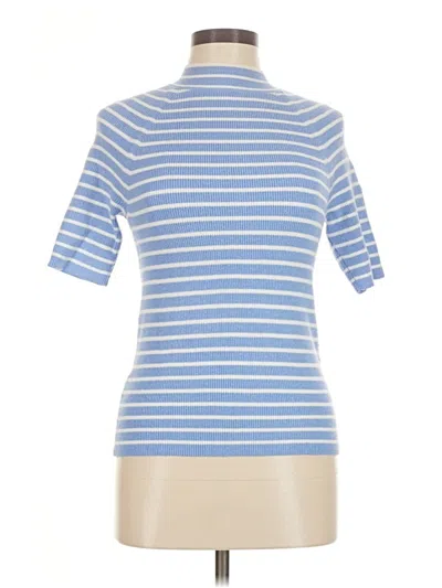 Pre-owned Ann Taylor Turtleneck Sweater In Blue