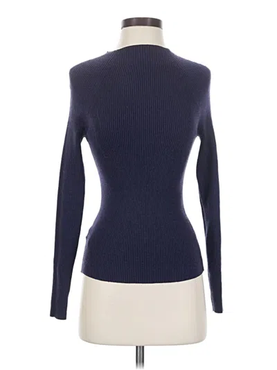 Pre-owned Ann Taylor Turtleneck Sweater In Blue