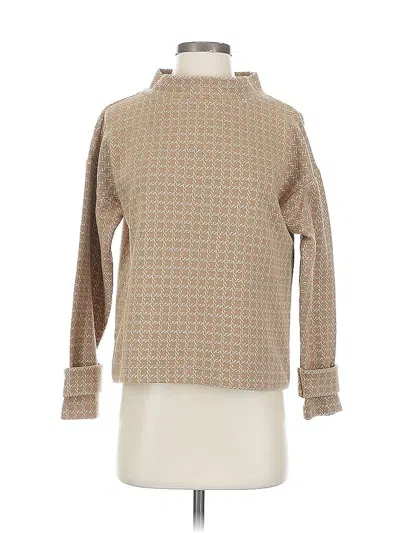 Pre-owned Ann Taylor Turtleneck Sweater In Brown