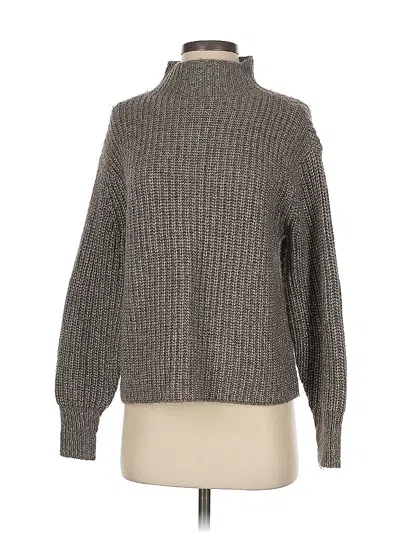 Pre-owned Ann Taylor Turtleneck Sweater In Brown
