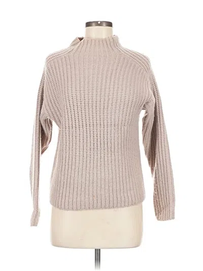 Pre-owned Ann Taylor Turtleneck Sweater In Brown