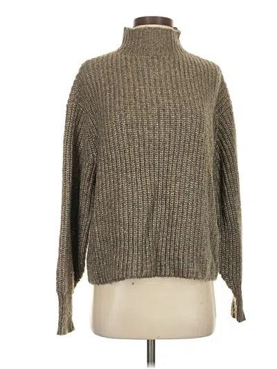 Pre-owned Ann Taylor Turtleneck Sweater In Brown