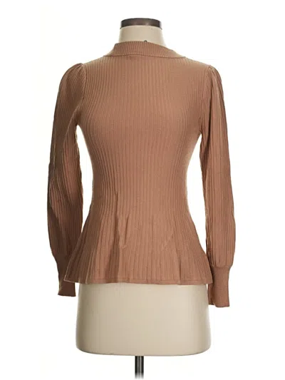 Pre-owned Ann Taylor Turtleneck Sweater In Brown