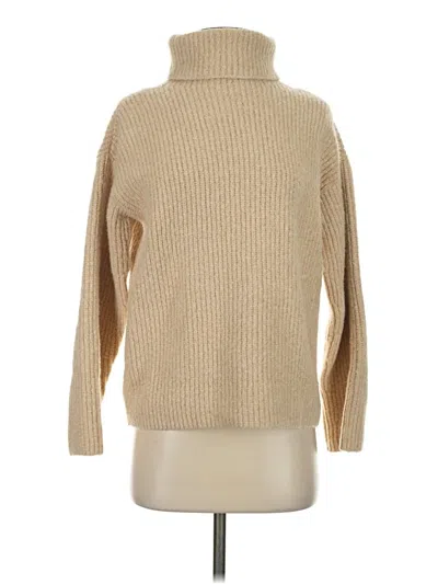 Pre-owned Ann Taylor Turtleneck Sweater In Brown
