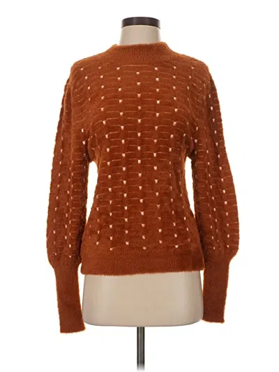 Pre-owned Ann Taylor Turtleneck Sweater In Brown