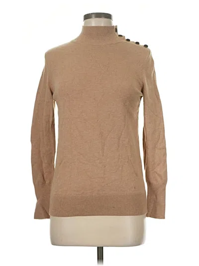 Pre-owned Ann Taylor Turtleneck Sweater In Brown