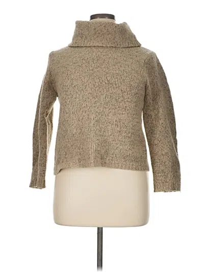Pre-owned Ann Taylor Turtleneck Sweater In Brown