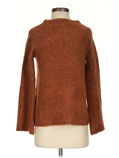 Pre-owned Ann Taylor Turtleneck Sweater In Brown