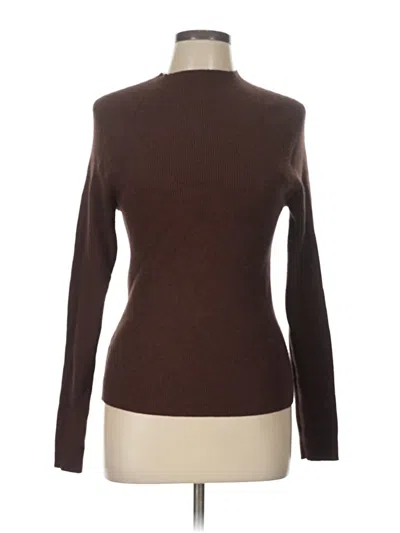 Pre-owned Ann Taylor Turtleneck Sweater In Brown