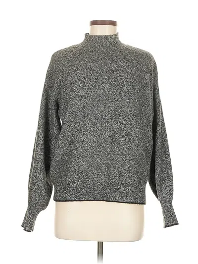 Pre-owned Ann Taylor Turtleneck Sweater In Gray