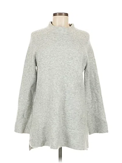 Pre-owned Ann Taylor Turtleneck Sweater In Gray