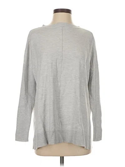 Pre-owned Ann Taylor Turtleneck Sweater In Gray