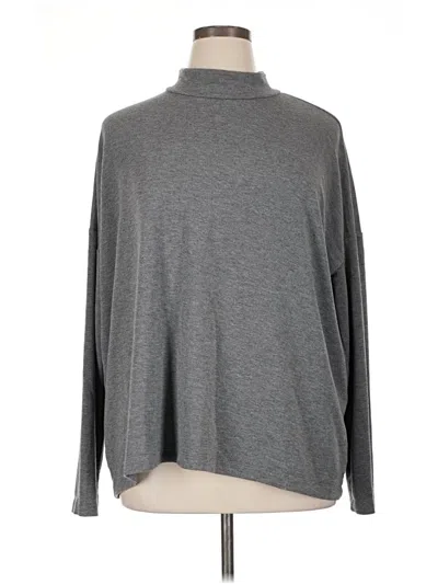 Pre-owned Ann Taylor Turtleneck Sweater In Gray