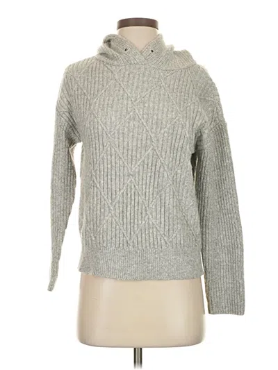 Pre-owned Ann Taylor Turtleneck Sweater In Gray