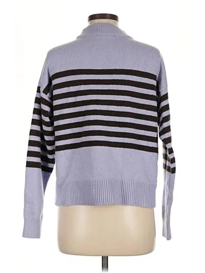 Pre-owned Ann Taylor Turtleneck Sweater In Gray