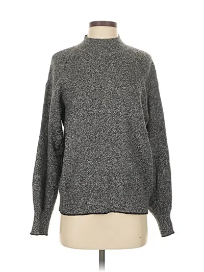 Pre-owned Ann Taylor Turtleneck Sweater In Gray