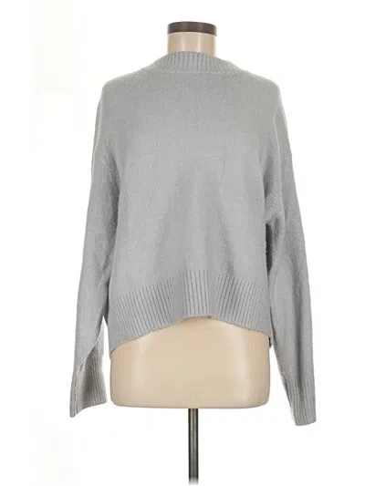 Pre-owned Ann Taylor Turtleneck Sweater In Gray