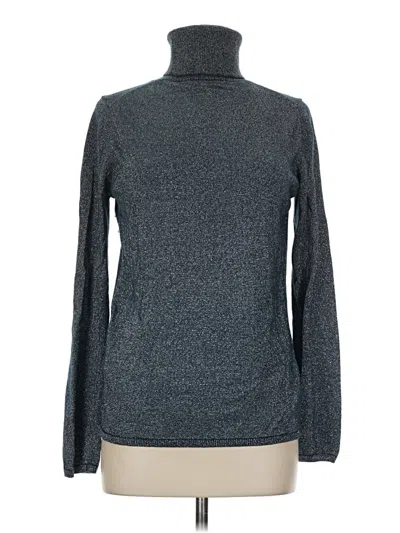 Pre-owned Ann Taylor Turtleneck Sweater In Gray
