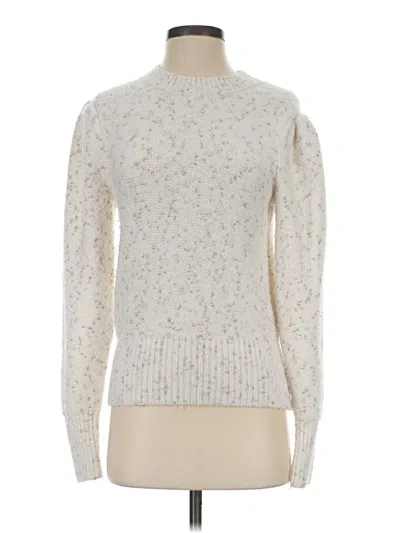Pre-owned Ann Taylor Turtleneck Sweater In Ivory