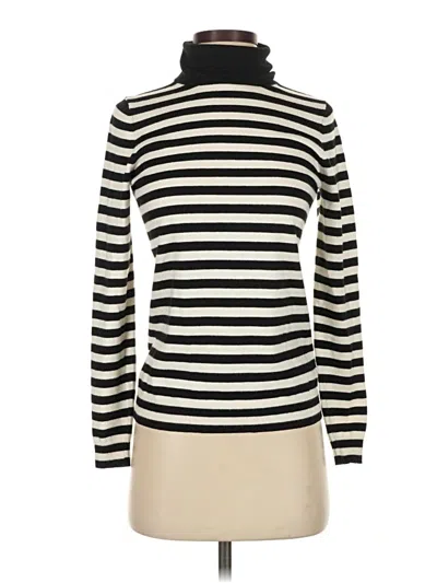 Pre-owned Ann Taylor Turtleneck Sweater In Ivory