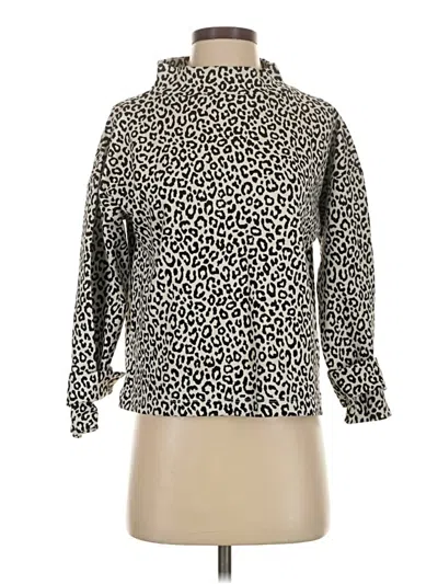 Pre-owned Ann Taylor Turtleneck Sweater In Ivory