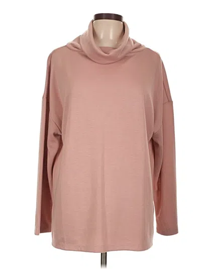 Pre-owned Ann Taylor Turtleneck Sweater In Pink