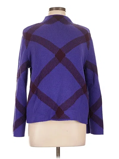 Pre-owned Ann Taylor Turtleneck Sweater In Purple
