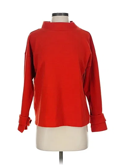 Pre-owned Ann Taylor Turtleneck Sweater In Red