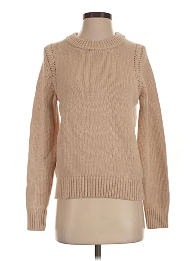 Pre-owned Ann Taylor Turtleneck Sweater In Tan