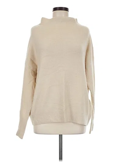 Pre-owned Ann Taylor Turtleneck Sweater In Tan