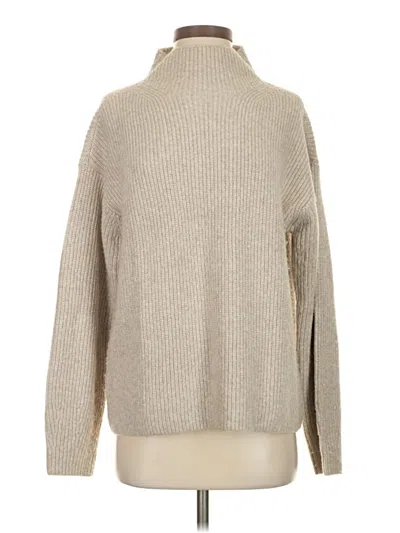 Pre-owned Ann Taylor Turtleneck Sweater In Tan