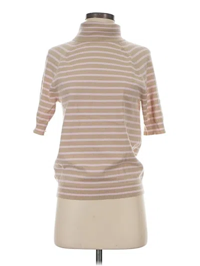 Pre-owned Ann Taylor Turtleneck Sweater In Tan