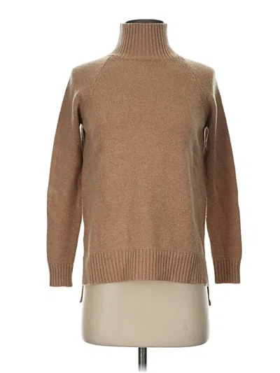 Pre-owned Ann Taylor Turtleneck Sweater In Tan