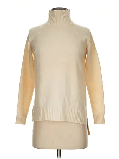 Pre-owned Ann Taylor Turtleneck Sweater In Tan